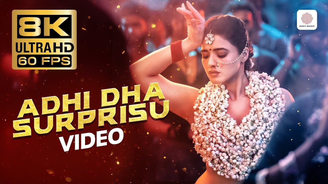 Adhi Dha Surprisu 8K 60 FPS Video Song | Robinhood | Nithiin, Sreeleela, Ketika Sharma | GV Prakash