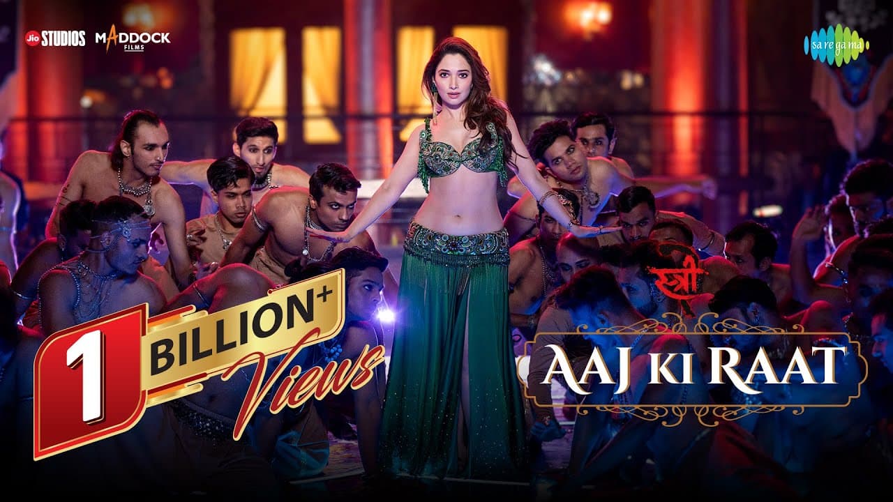 Aaj Ki Raat | Stree 2 | Tamannaah Bhatia | Sachin–Jigar | Madhubanti Bagchi | Divya K | Amitabh B