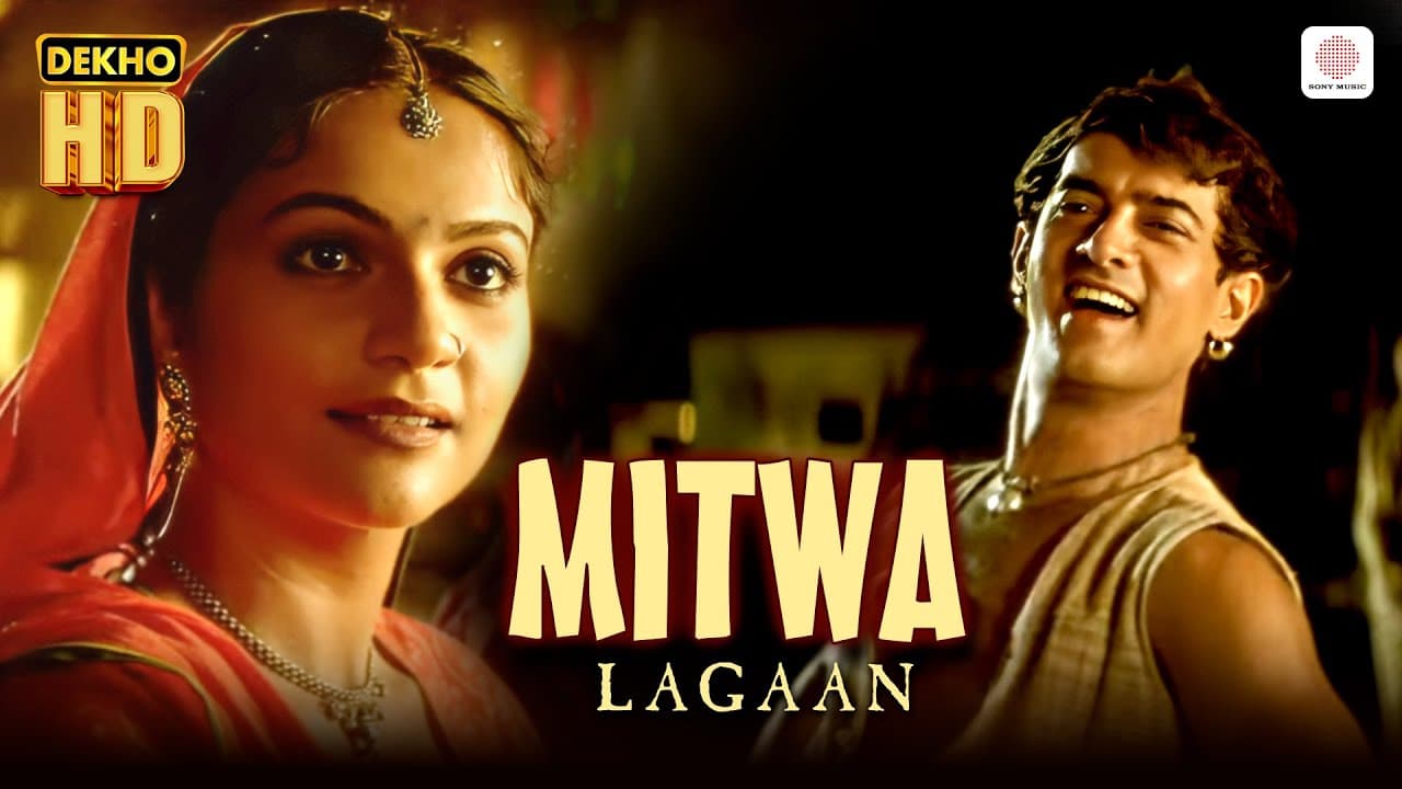 Mitwa - HD Music Video | Aamir Khan | A.R.Rahman | Alka Yagnik | Udit Narayan | Lagaan | Dekho HD