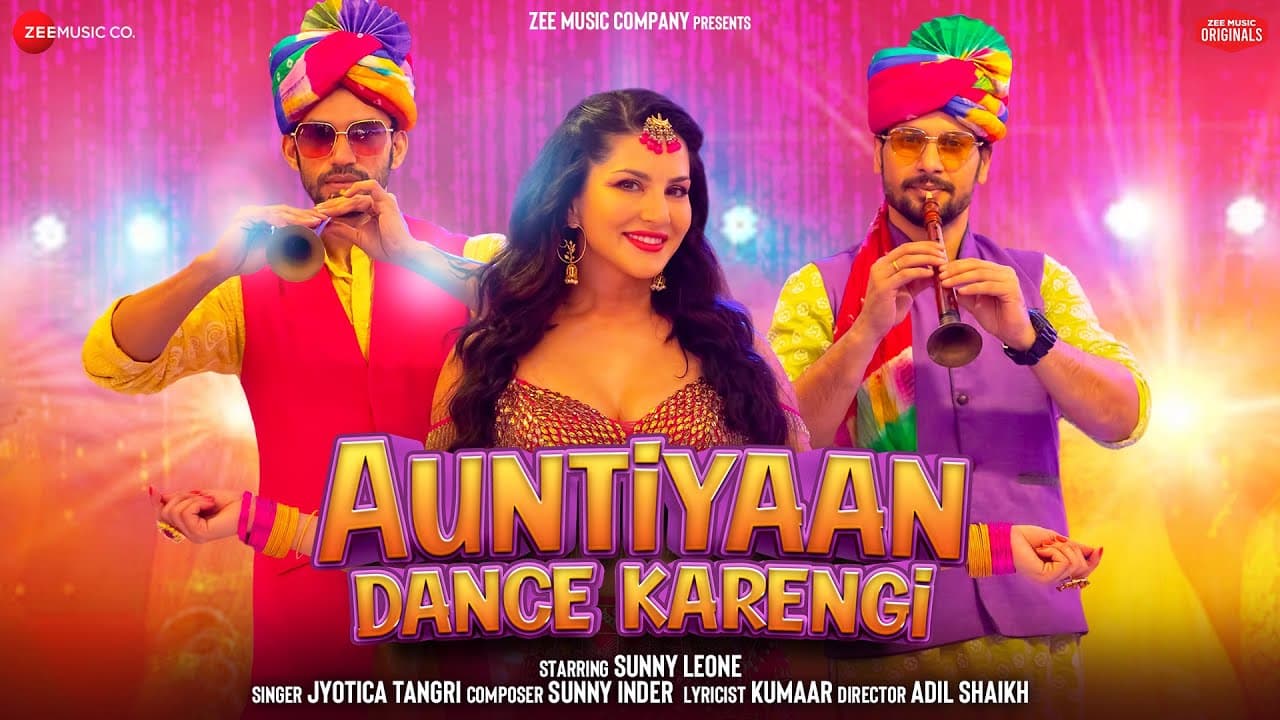 Auntiyaan Dance Karengi - Sunny Leone | Jyotica Tangri | Sunny Inder | Kumaar | Zee Music Originals