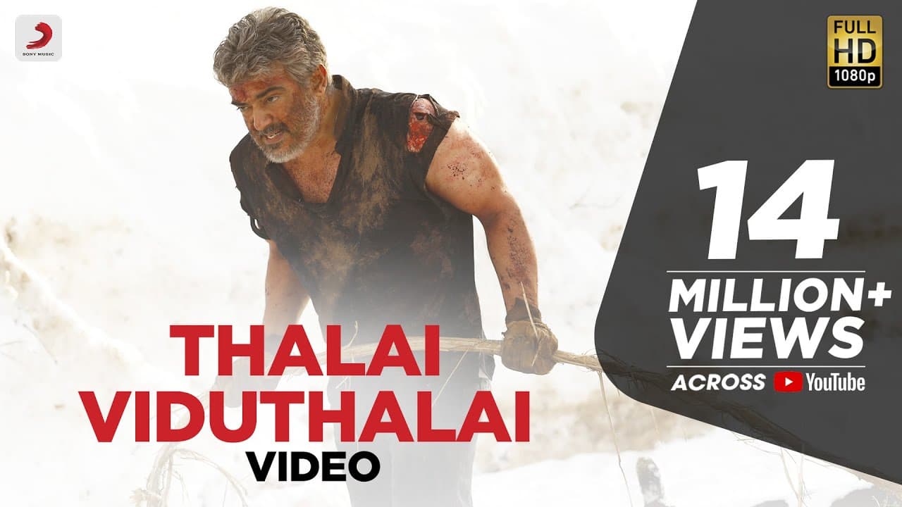 Vivegam - Thalai Viduthalai Official Song Video - Ajith Kumar | Anirudh | Siva