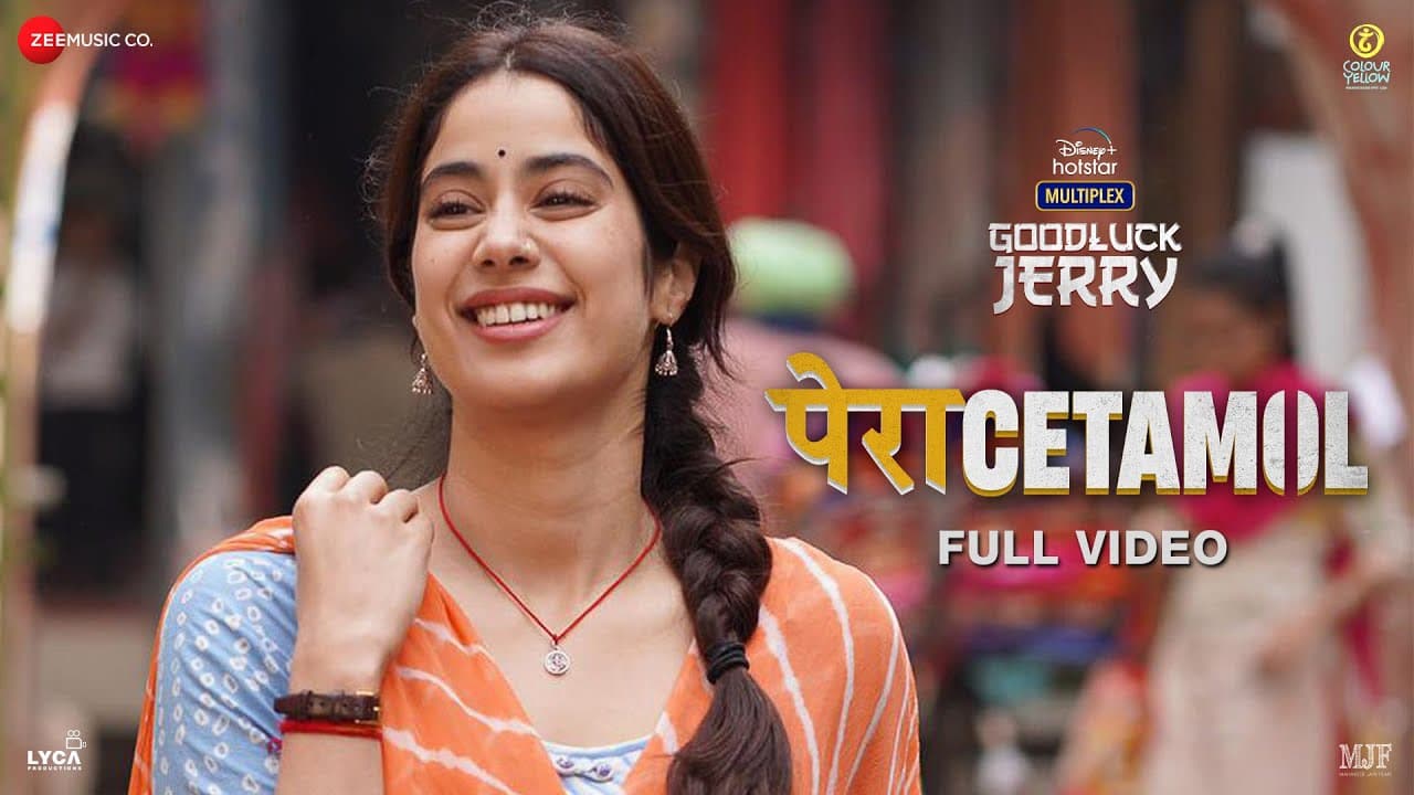 Paracetamol - Full Video | Goodluck Jerry | Janhvi Kapoor | Jubin Nautiyal | Parag Chhabra | Raj S