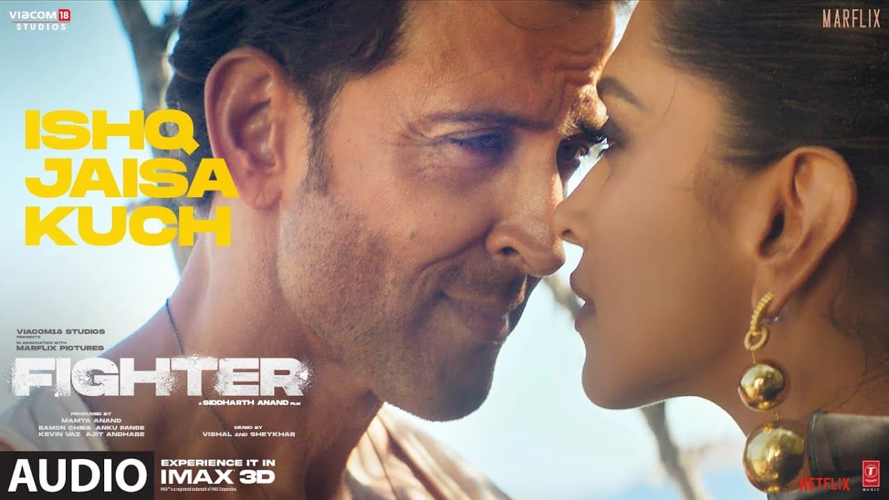 FIGHTER: Ishq Jaisa Kuch (Audio) Hrithik Roshan, Deepika Padukone | Vishal-Sheykhar,Shilpa,Kumaar