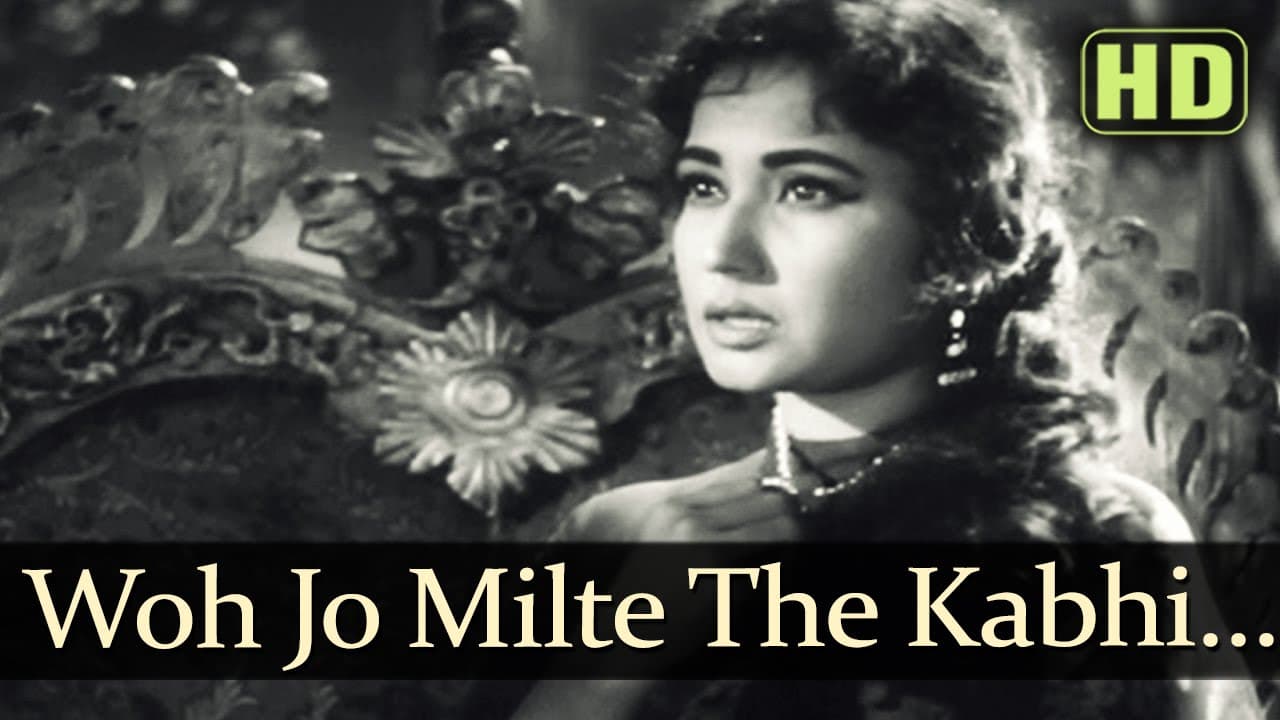 Woh Jo Milte The Kabhi - Meena Kumari - Akeli Mat Jaiyo - Old Lata Mangeshkar hits - Ghazal