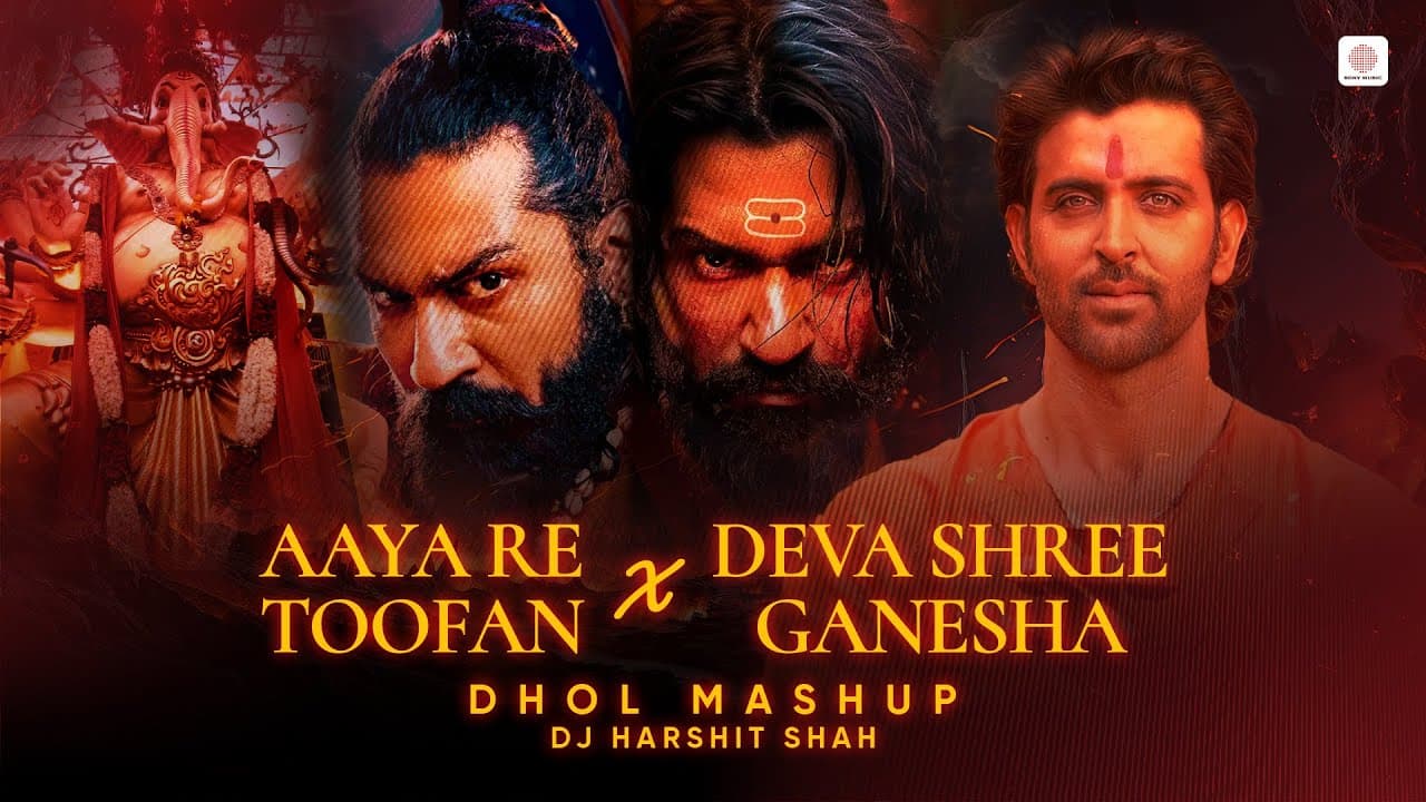Aaya re Toofan X Deva Shree Ganesha - Dhol Mashup | Ganesh Chaturthi 2025 | Latest Ganpati Songs