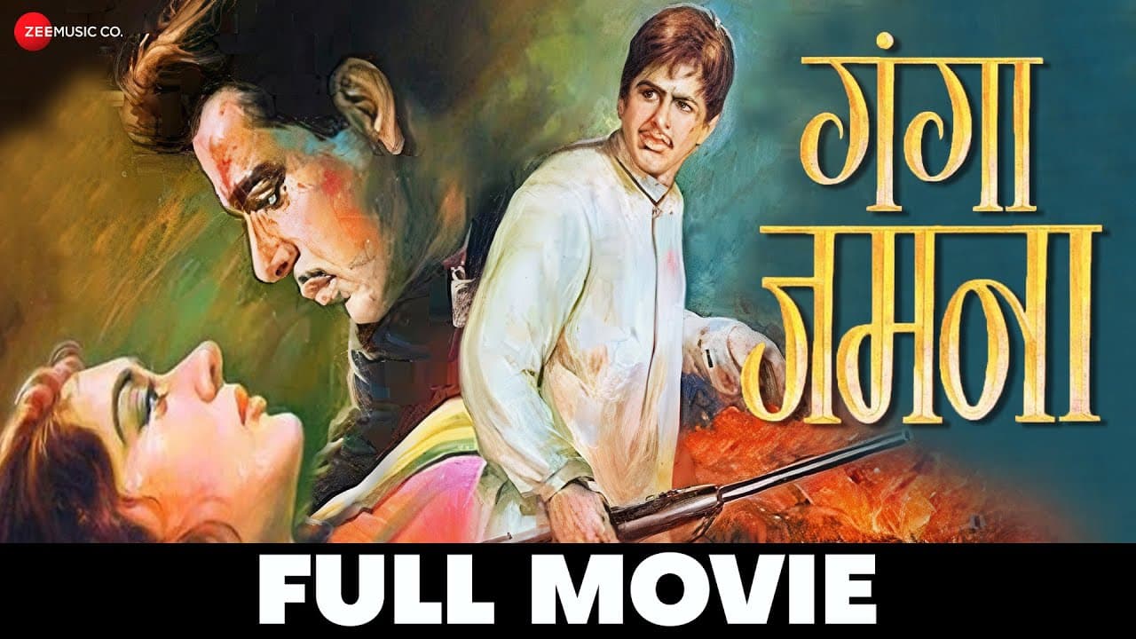 गंगा जमना Ganga Jumna - Full Movie | Dilip Kumar & Vyjayanthimala | Naushad Ali