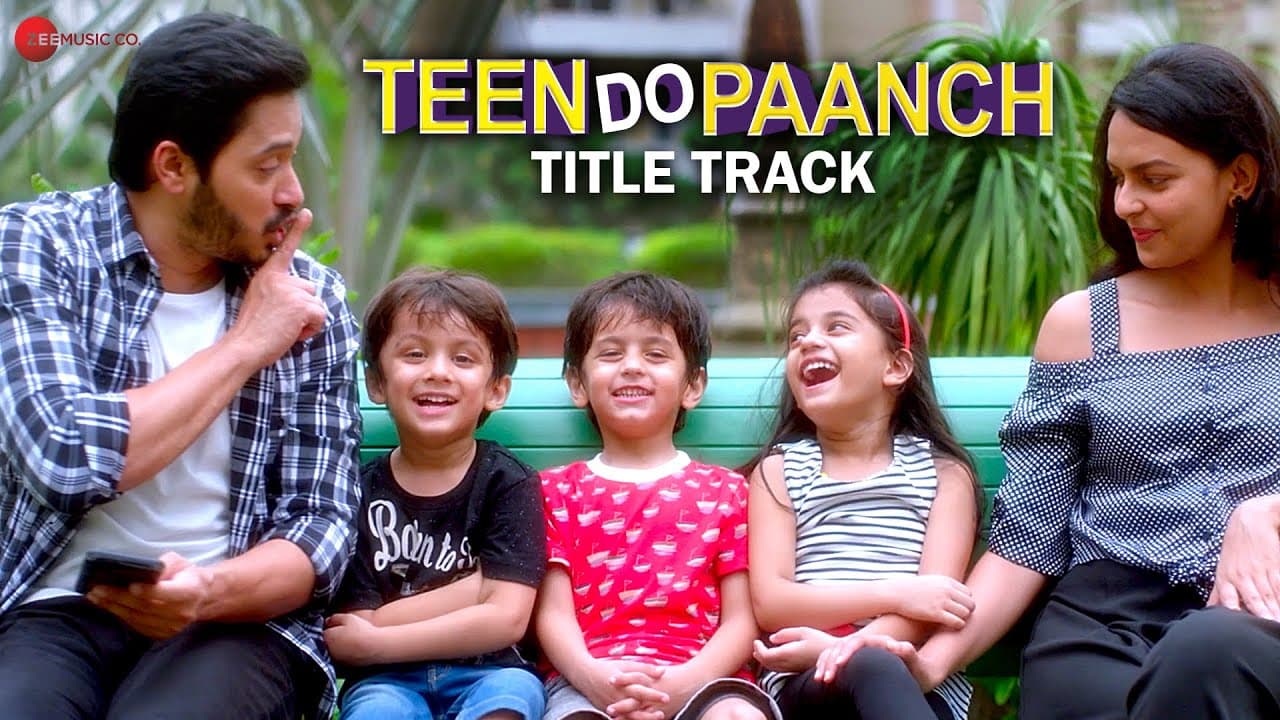 Teen Do Paanch - Title Track | Shreyas Talpade, Bidita Bag | Amit Kumar