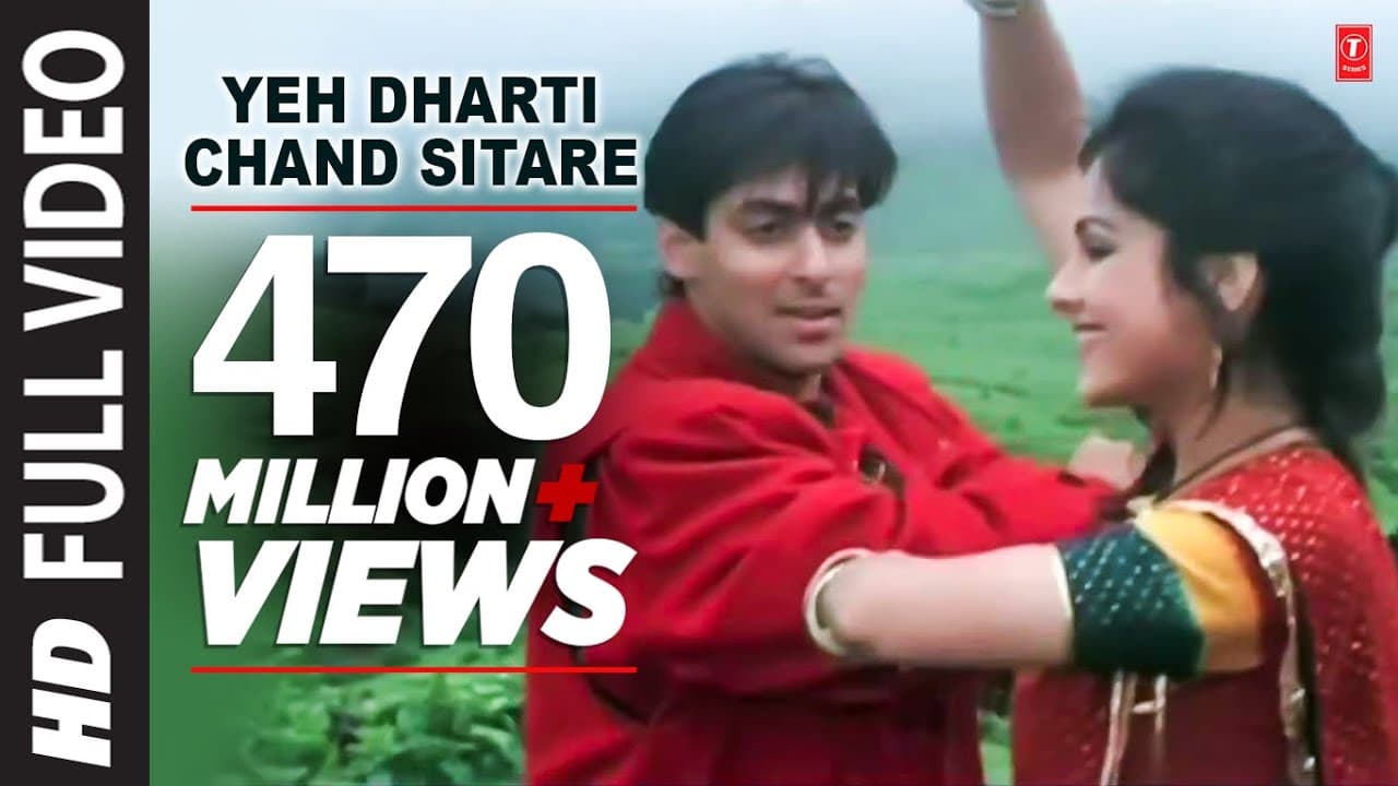 Yeh Dharti Chand Sitare -Full Song | Kurbaan |Anuradha Paudwal | Udit Narayan |Salman Khan, Ayesha J