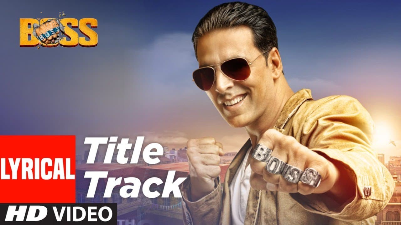 Lyrical: "BOSS Title Song" | Feat. Meet Bros Anjjan | Akshay Kumar | Honey Singh | T-Series