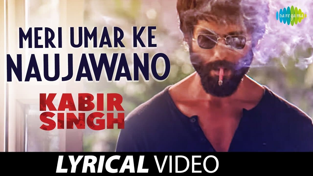 Kabir Singh: Meri Umar ke Naujawano | Lyrical Video | Shahid Kapoor, Teena Singh | Kishore Kumar