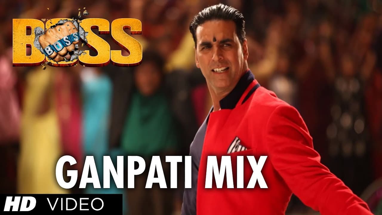 Boss Ganpati Mix Full Song | Boss | Akshay Kumar | Meet Bros Anjjan