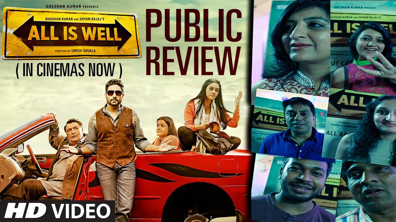 Public Review: All Is Well (In Cinemas Now) | Abhishek Bachchan, Asin, Rishi kapoor, Supriya