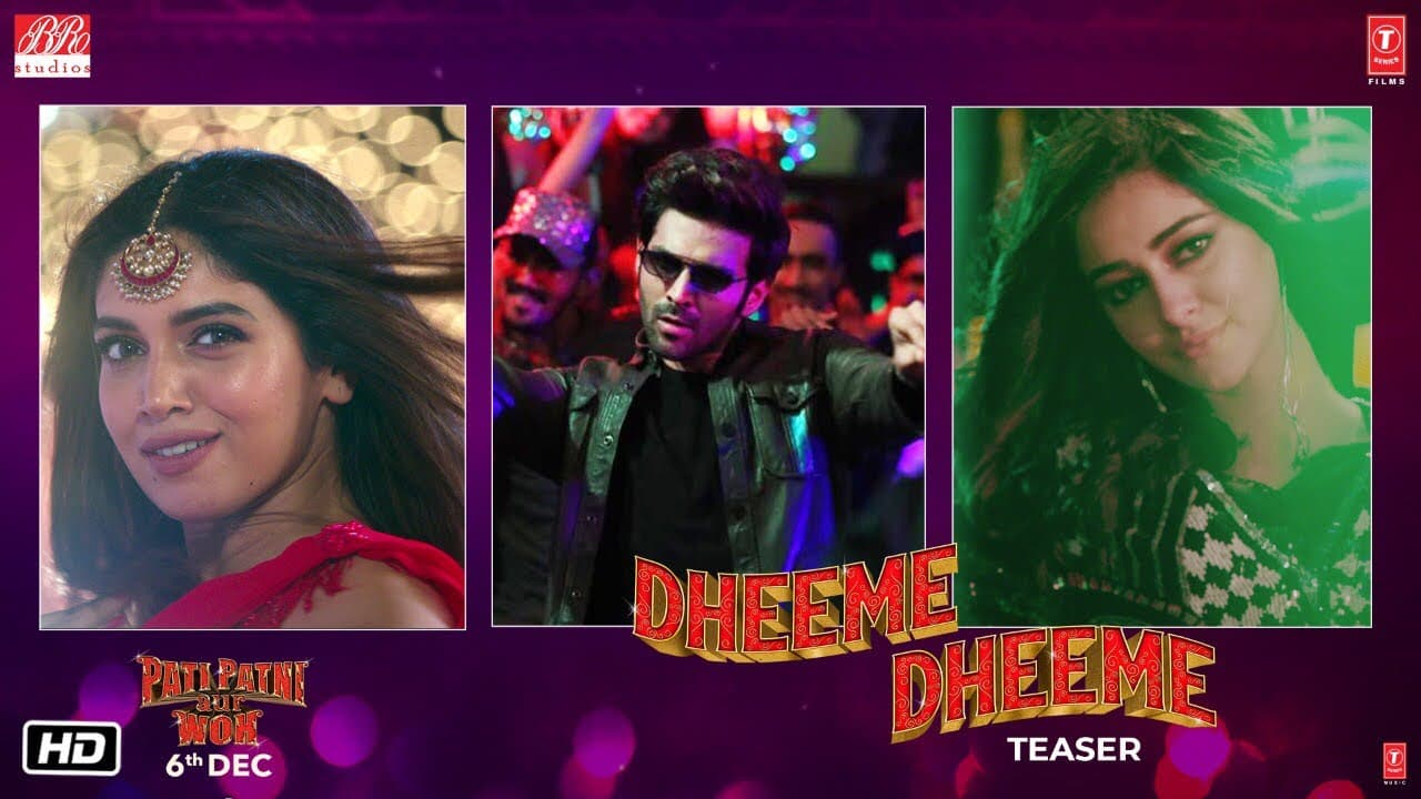 Pati Patni Aur Woh: Dheeme Dheeme Teaser | Kartik A, Bhumi P, Ananya P | Tony K, Neha K | Tanishk B