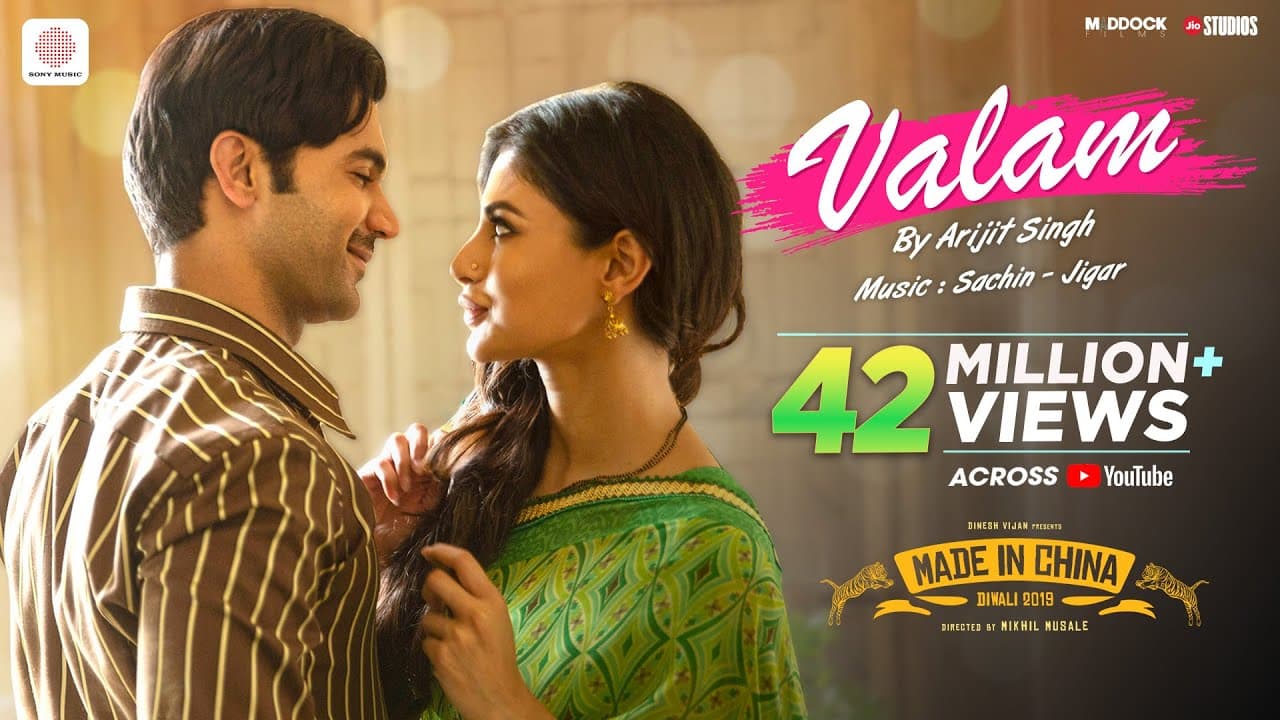 Valam - Made In China | Arijit Singh, Priya Saraiya | Rajkummar Rao & Mouni Roy | Sachin - Jigar