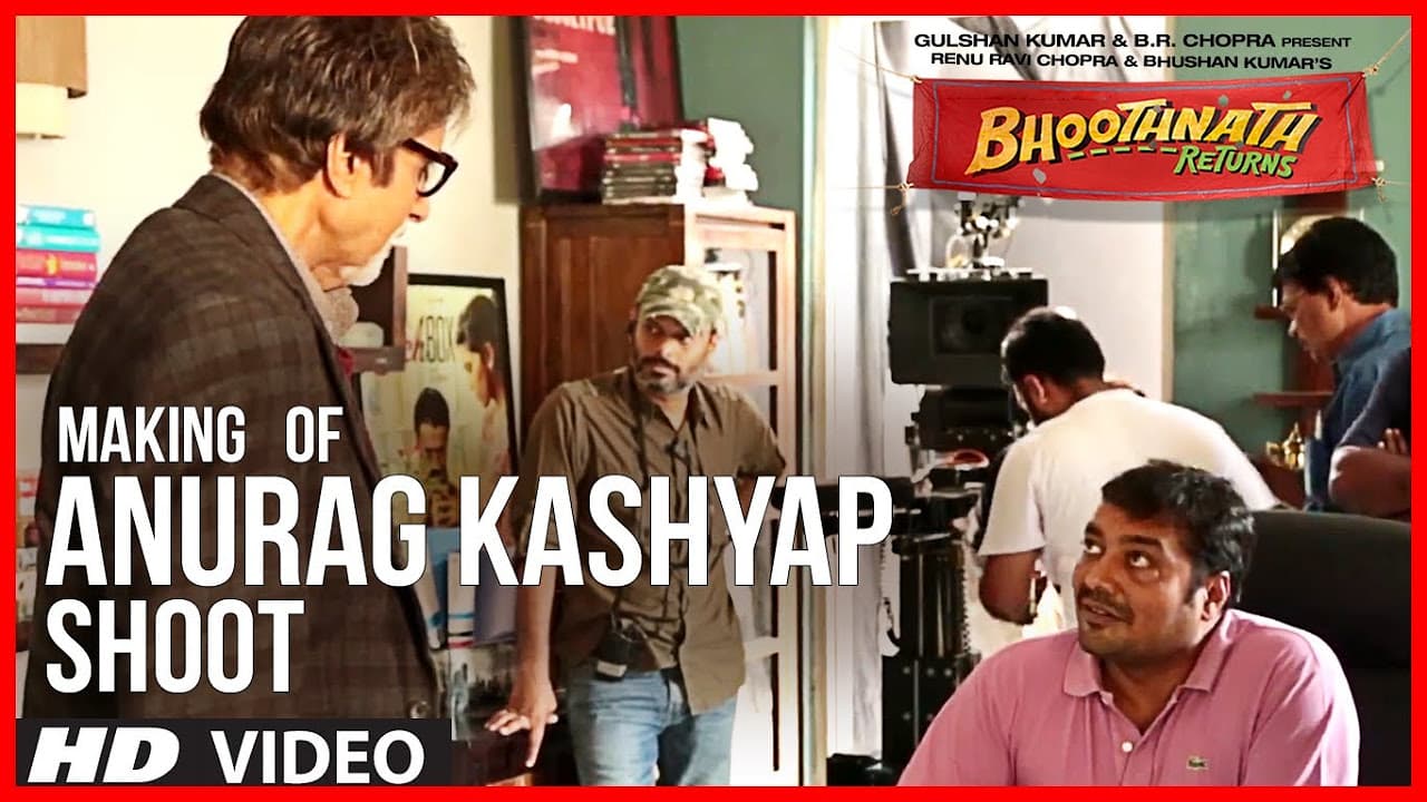 Anurag Kashyap Shooting for Bhoothnath Returns | Exclusive