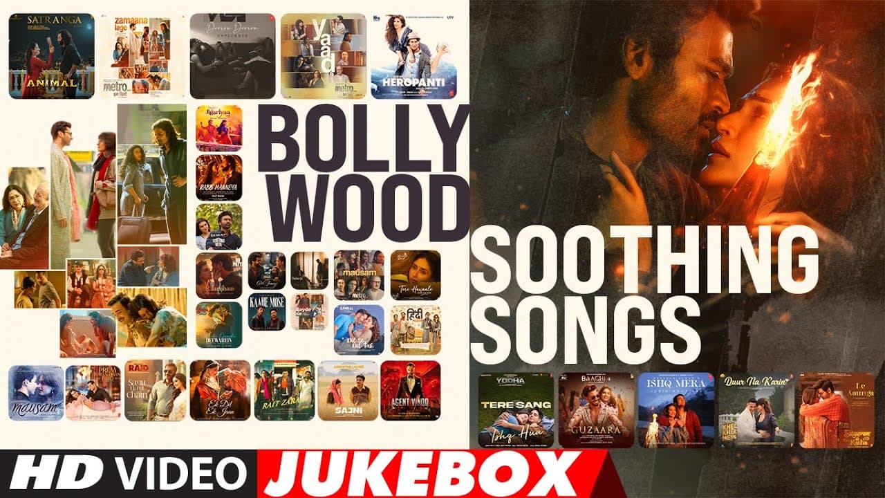 Bollywood Soothing Songs | Non Stop Mind Relaxing Songs | Bollywood Slow Hindi Songs | T-Series