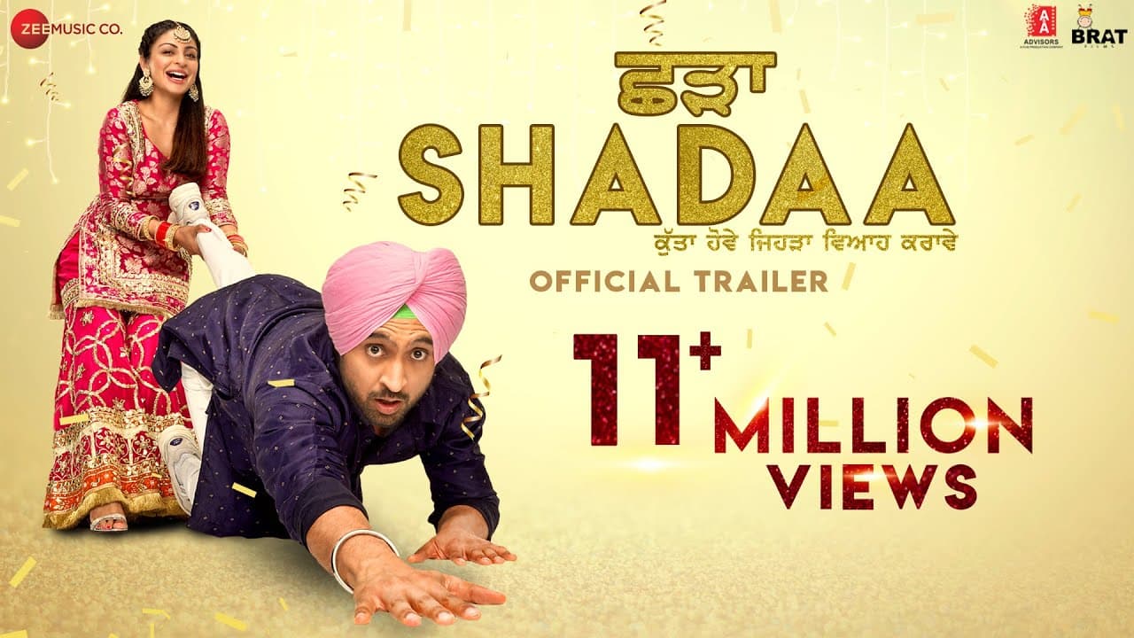 SHADAA (Official Trailer) | Diljit Dosanjh | Neeru Bajwa | 21st June | Punjabi Movie 2019