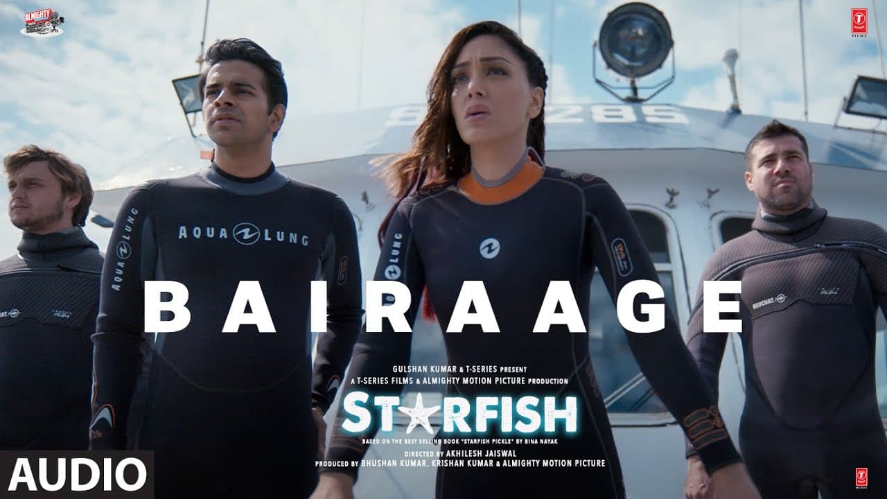 Starfish: Bairaage (Audio) | Khushalii K,Milind S,Ehan B,Tusharr K | Sachet Tandon,Parampara Tandon