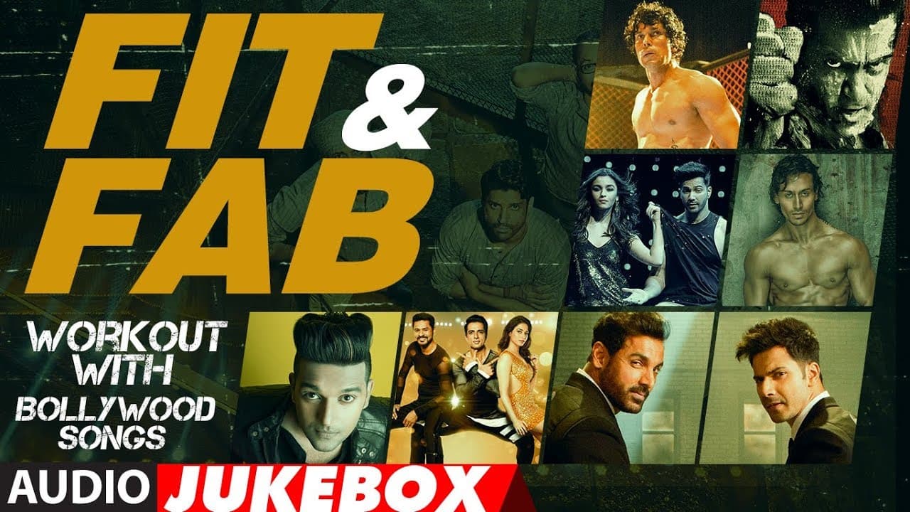 Fit & Fab - Workout With Bollywood Songs | Audio Jukebox | Gym Songs 2017 | "Workout Hindi Songs