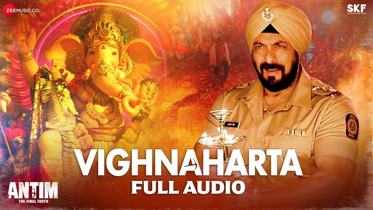 Vighnaharta | Salman Khan, Varun Dhawan, Aayush Sharma | Ajay Gogavale | ANTIM | Full Audio