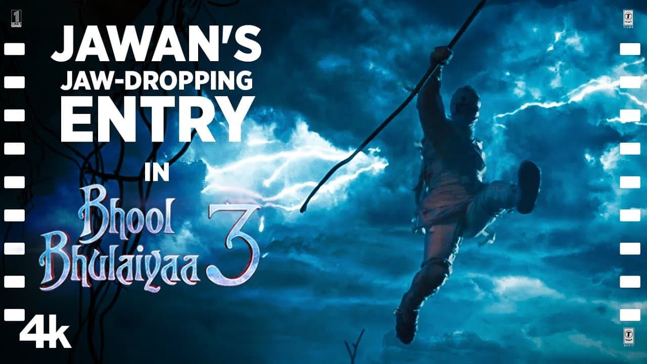 "Jawan's Jaw-Dropping Entry in Bhool Bhulaiyaa 3!😲" | Kartik A, Vidya B, Madhuri D, Triptii D