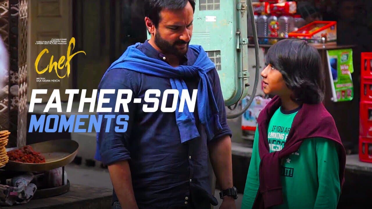 Making of the Father - Son Moments | Chef | Saif Ali Khan