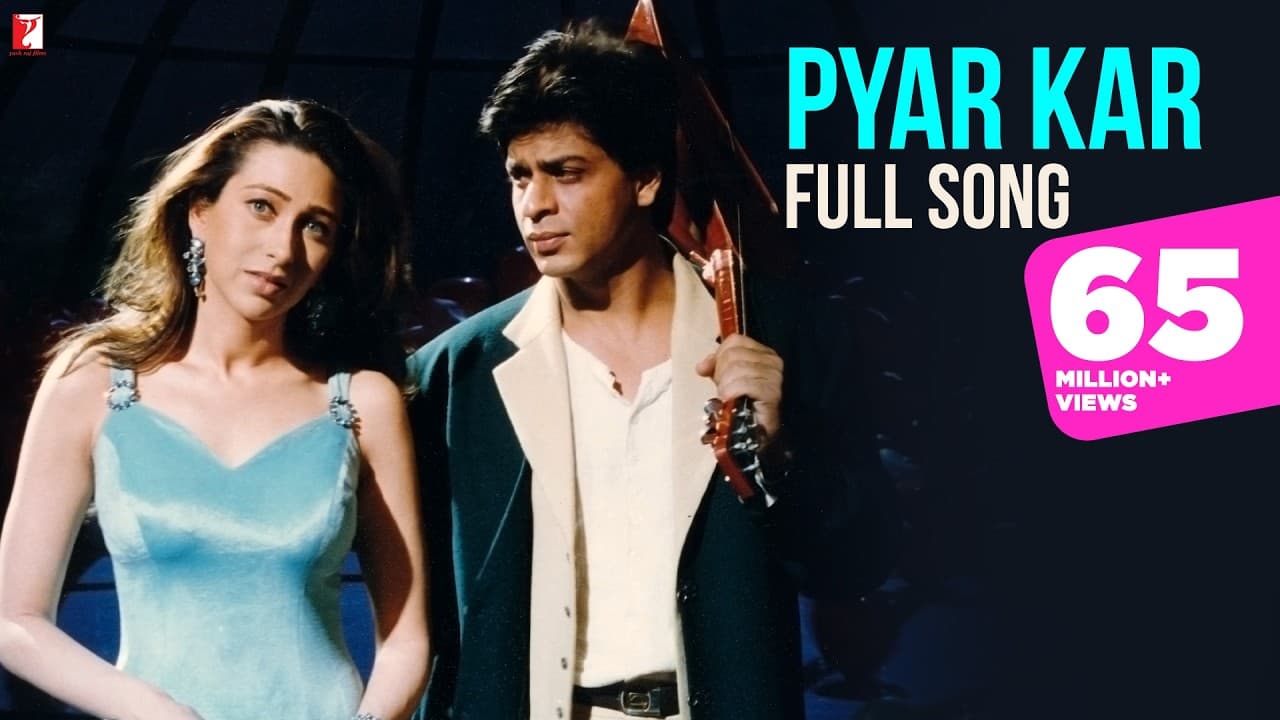 Pyar Kar Song | Dil To Pagal Hai | Shah Rukh Khan, Madhuri, Karisma | Lata Mangeshkar, Udit Narayan