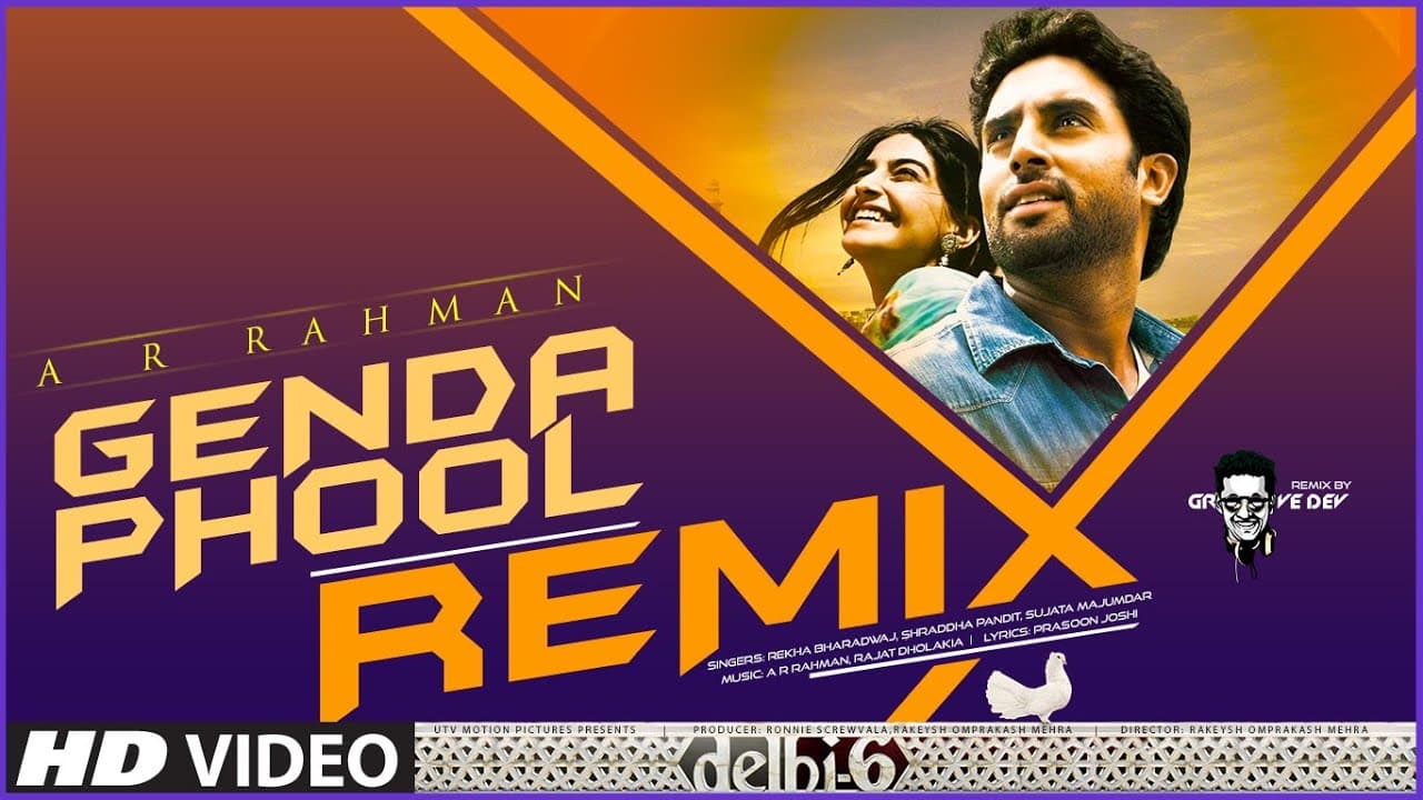 A R Rahman: Genda Phool - REMIX | Delhi 6 | Abhishek Bachchan,Sonam Kapoor | Groovedev