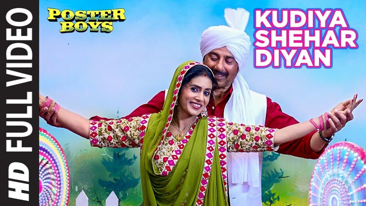 Kudiya Shehar Diyan Full Video Song | Poster Boys | Neha Kakkar | Daler Mehndi