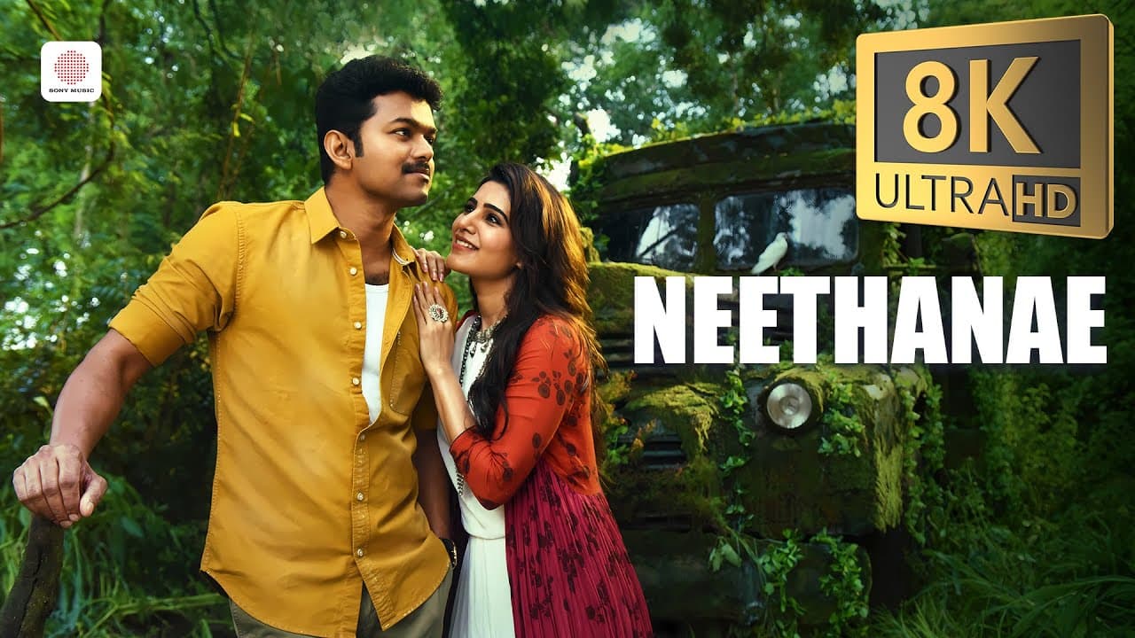 Mersal - Neethanae 8K/4K Video Song | Vijay, Samantha | A.R. Rahman