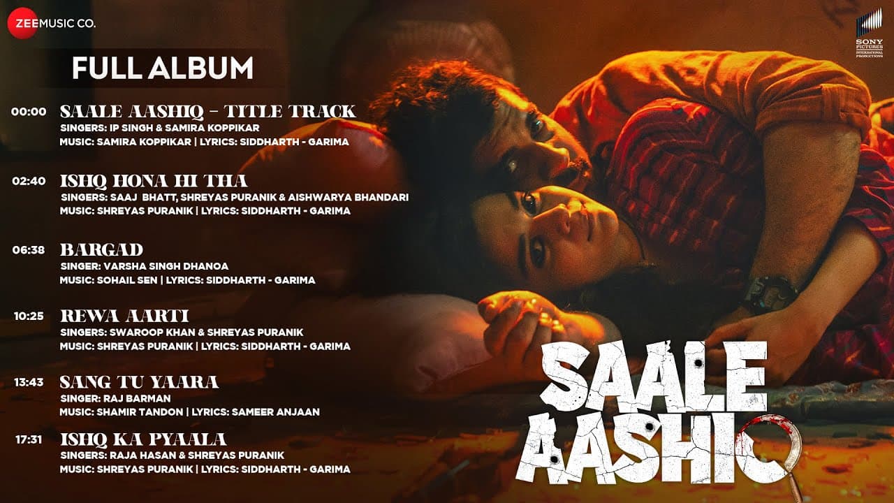 Saale Aashiq - Full Album | Siddharth-Garima | Tahir R Bhasin, Mithila Palkar