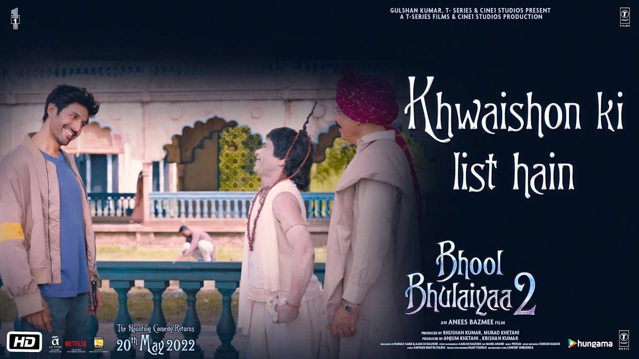 Bhool Bhulaiyaa 2 (Dialogue Promo #8) "Khwaishon Ki List Hai" Kartik, Kiara, Tabu, Anees B Bhushan K