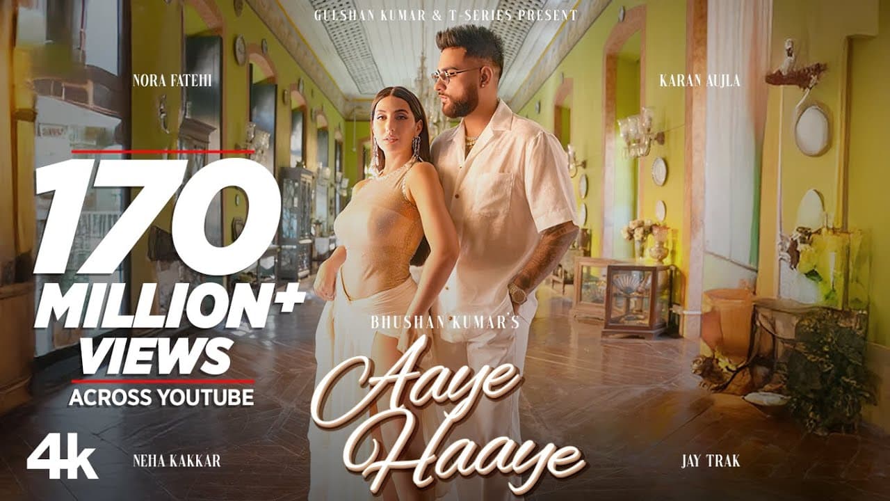 Aaye Haaye (Official Video) | Karan Aujla, Nora Fatehi, Neha Kakkar, Jay Trak | Bhushan Kumar