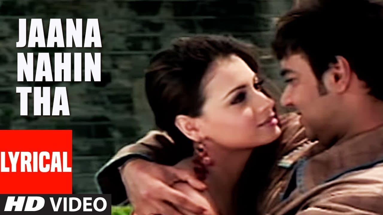 "Jaana Nahin Tha" Lyrical Video Song | Blackmail | Ajay Devgan, Diya Mirza