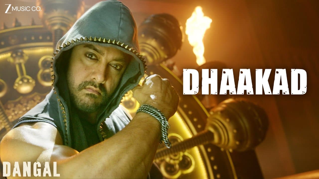 Dhaakad | Dangal | Aamir Khan | Pritam | Amitabh Bhattacharya | Raftaar | Lyrical
