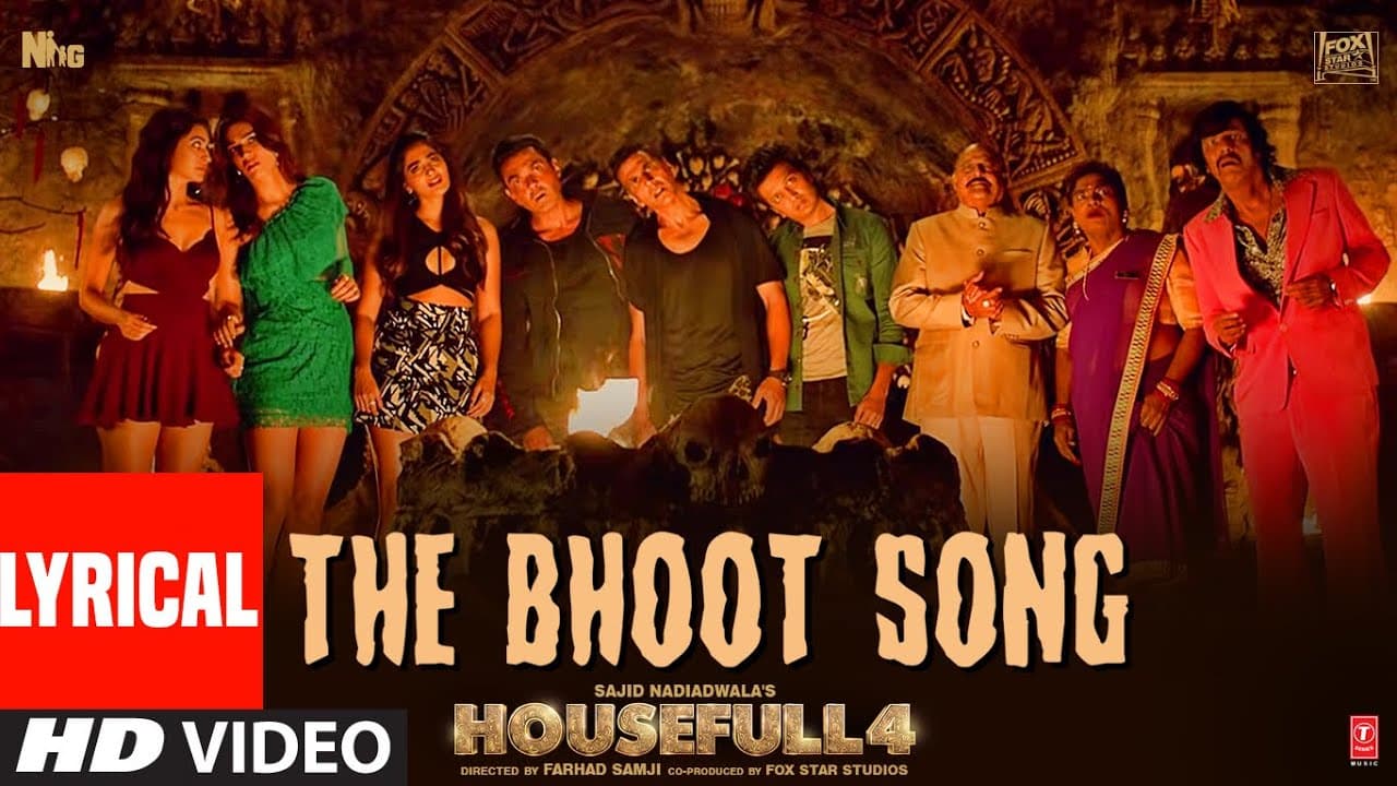 Lyrical: The Bhoot Song | Housefull 4 | Akshay Kumar, Nawazuddin Siddiqui | Mika Singh, Farhad Samji