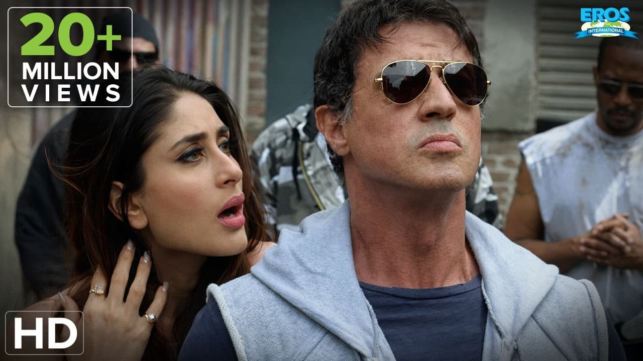 Sylvester Stallone saves the day | Kambakkht Ishq | Movie Scene