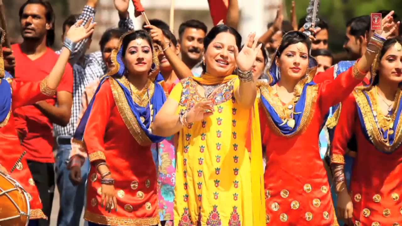 Sukh Rakhi Sukh Daatiye Punjabi Devi Bhajan By Amrita Virk [Full HD Song] I Banja Naukar Daati Da