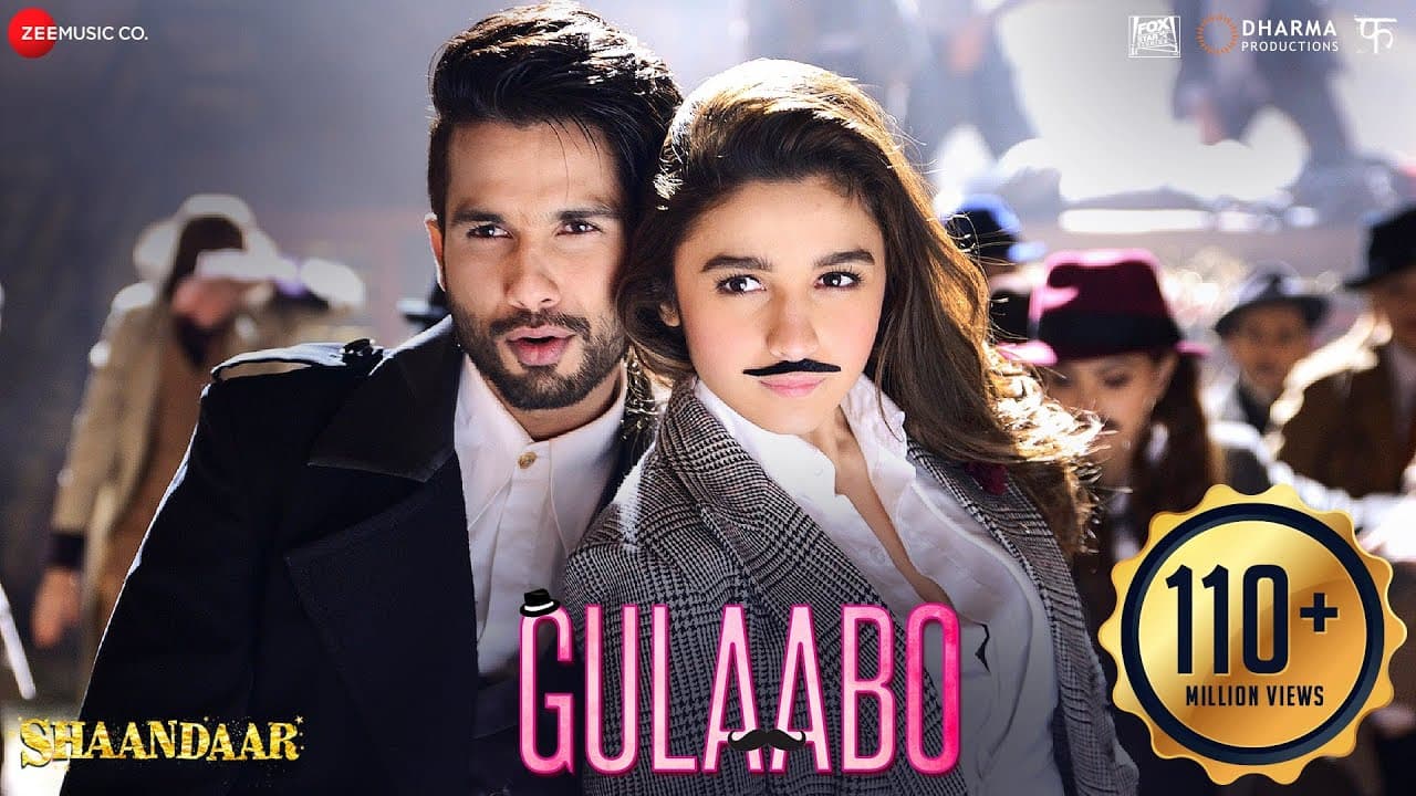 Gulaabo | Alia Bhatt | Shahid Kapoor | Vishal Dadlani | Amit Trivedi | Shaandaar