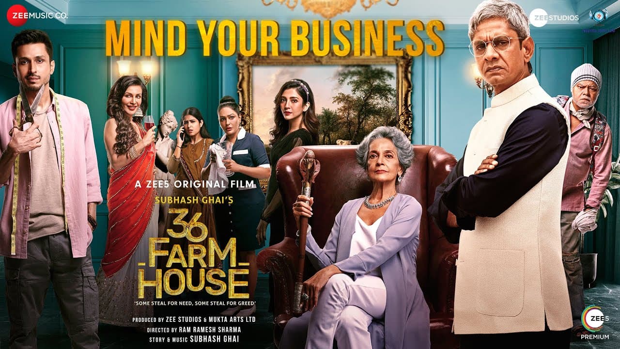 Mind Your Business - Lyrical | 36 Farmhouse | Sanjay, Vijay, Amol & Barkha |Hariharan | Subhash Ghai