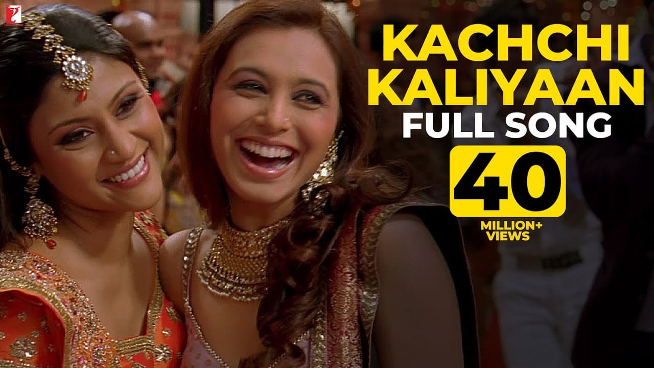 Kachchi Kaliyaan Song | Laaga Chunari Mein Daag | Rani Mukerji, Konkona | Sonu, Shreya, KK, Sunidhi