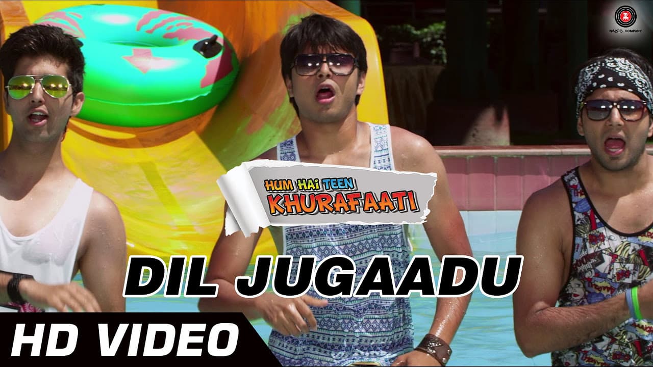 Dil Jugaadu Official Video HD | Hum Hai Teen Khurafati | Arijit Singh | Pranshu, Mausam & Shrey