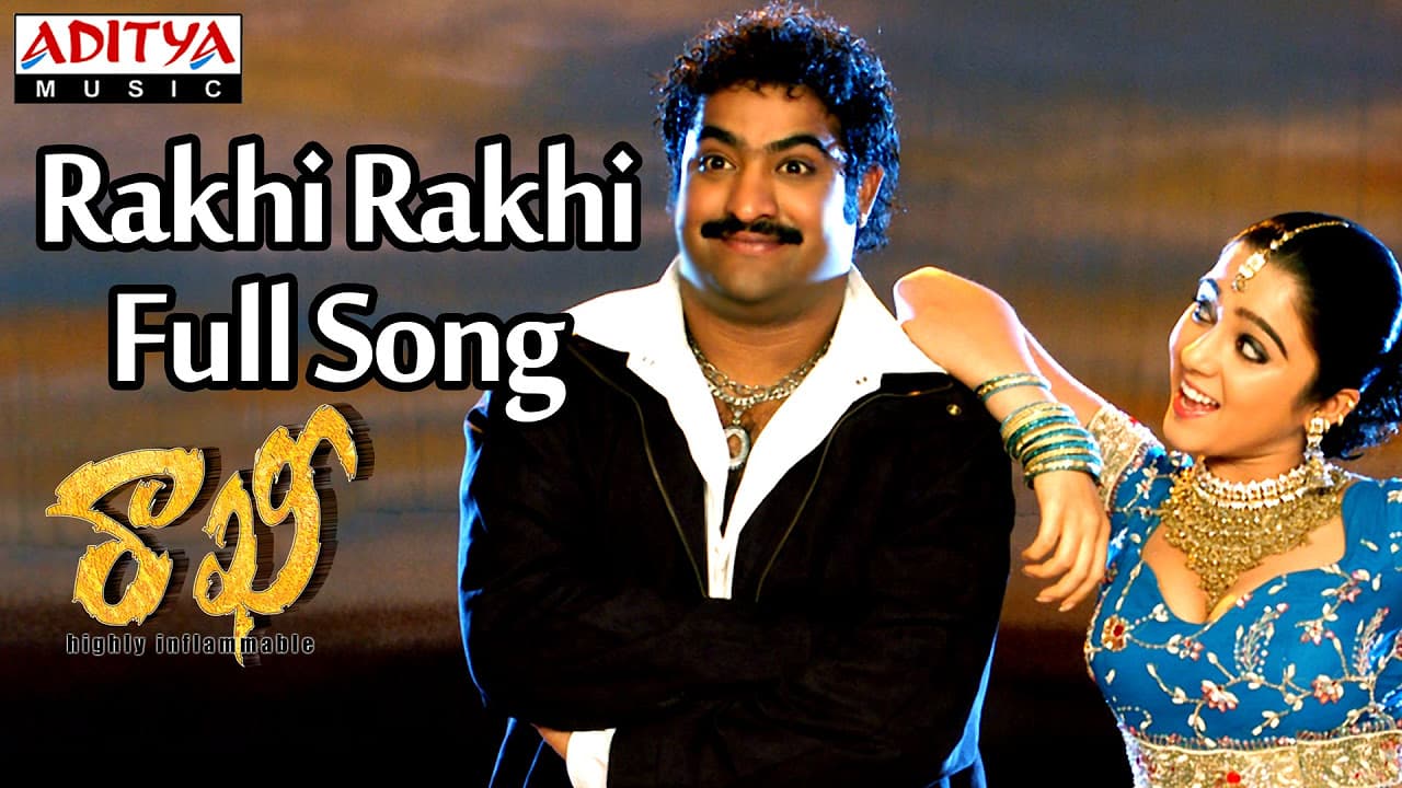 Rakhi Rakhi Full Song || Rakhi Telugu Movie || Jr Ntr, Ilieyana, Charmi
