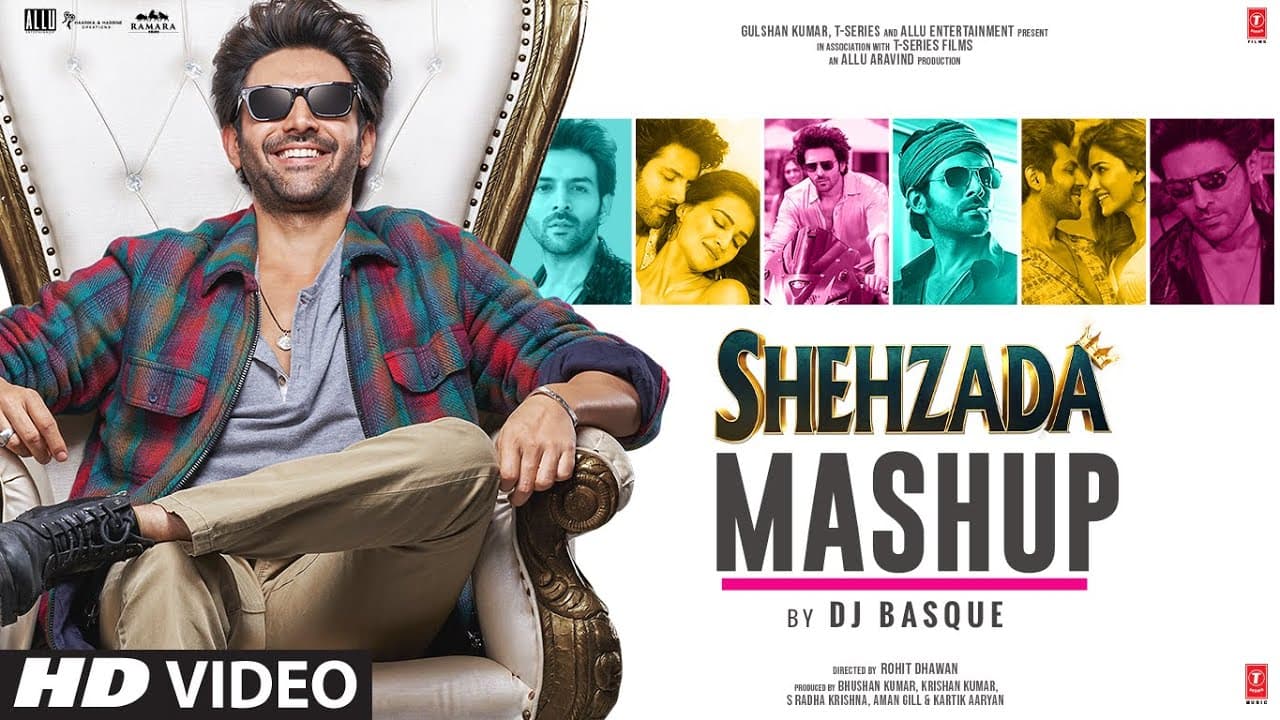 DJ Basque: Shehzada Mashup Remix | Kartik Aaryan, Kriti Sanon | Pritam, Abhijit Vaghani
