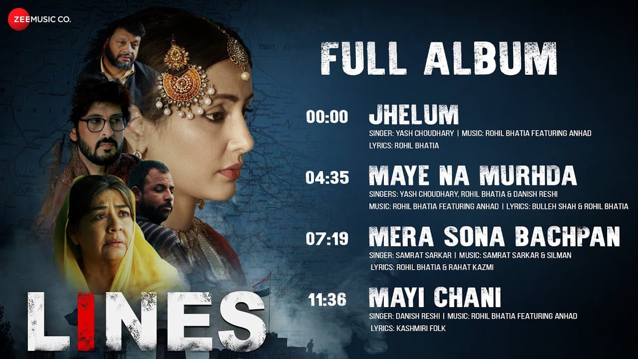 Lines - Full Album | Hina Khan, Rishi Bhutani & Farida Jalal | Hussain Khan & Rahat Kazmi