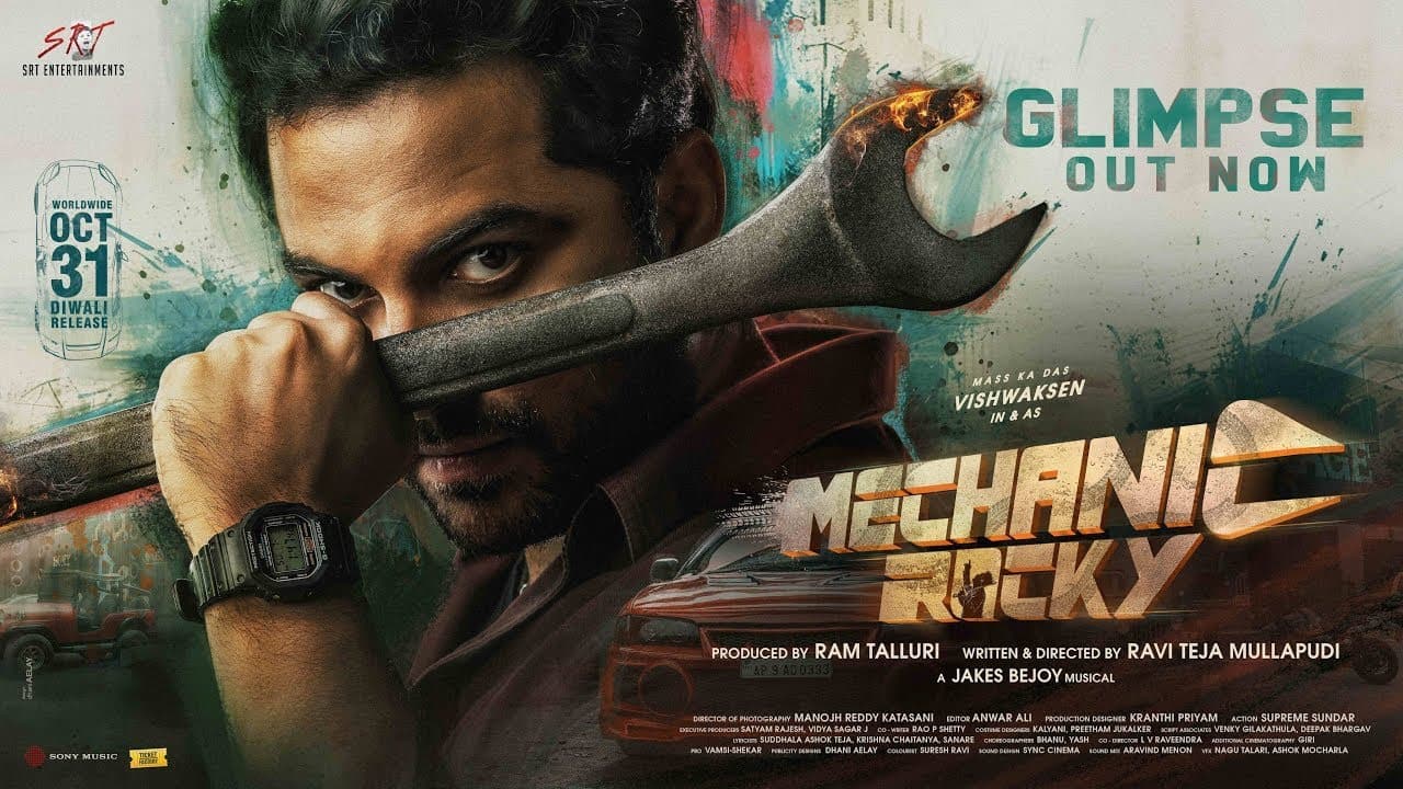Mechanic Rocky Glimpse | Vishwaksen | Meenakshi | Shraddha | Ravi Teja M | Ram Talluri | Jakes Bejoy