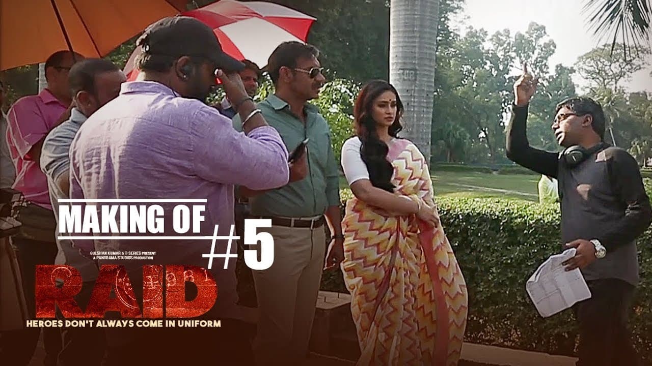 Making of Raid #5 - Fun On Sets | Ajay Devgn | Ileana D'Cruz