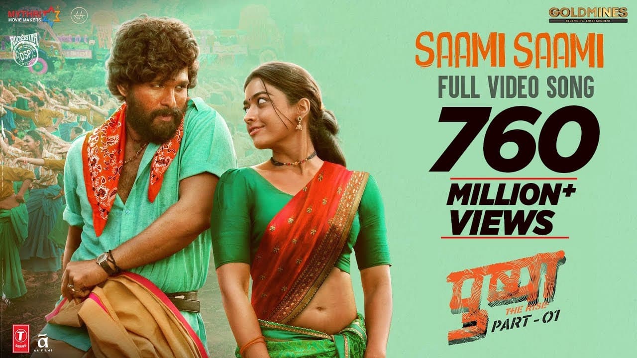 Pushpa: Saami Saami - Full Video Song | Allu Arjun, Rashmika Mandanna | Sunidhi C | DSP | Sukumar