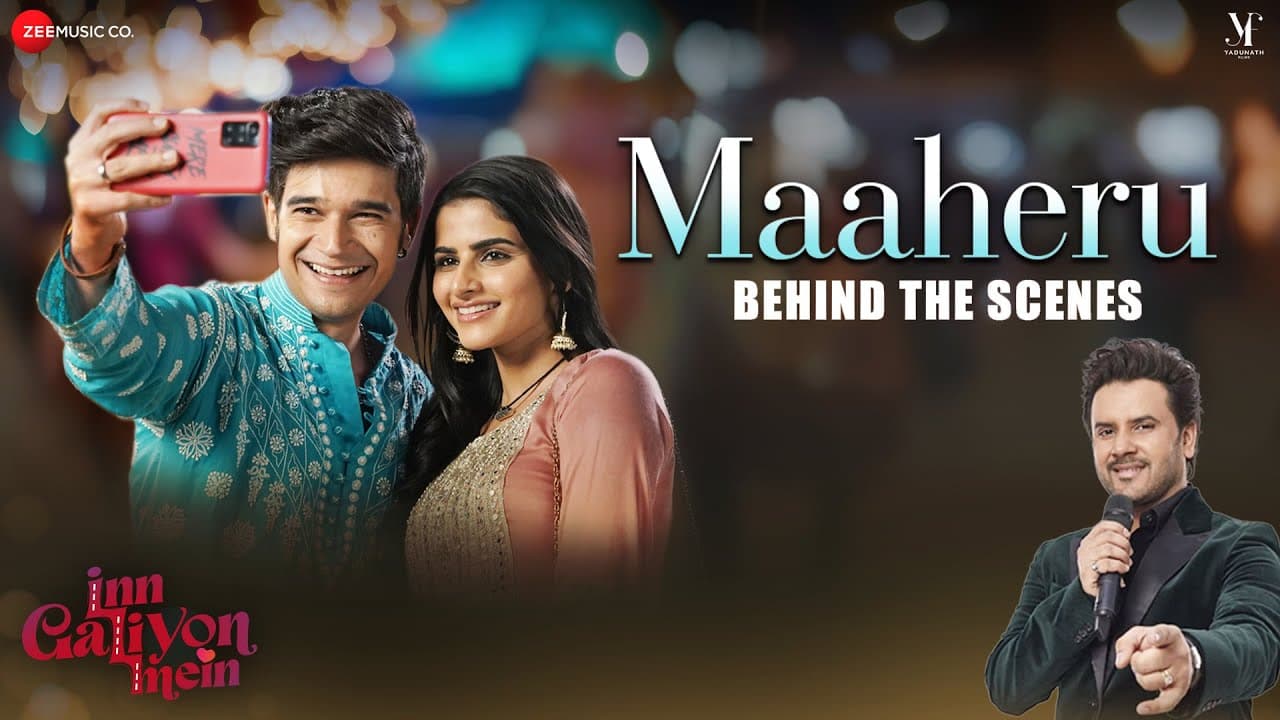Maaheru - Javed Ali Version | Behind The Scenes | Inn Galiyon Mein | Javed J, Vivaan S, Avantika