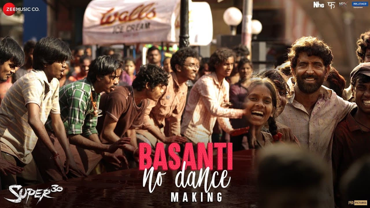 Making of Basanti No Dance - Super 30 | Hrithik Roshan & Mrunal Thakur